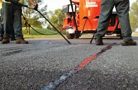 Asphalt Crack Repair example 4