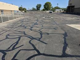 Asphalt Crack Repair example 5