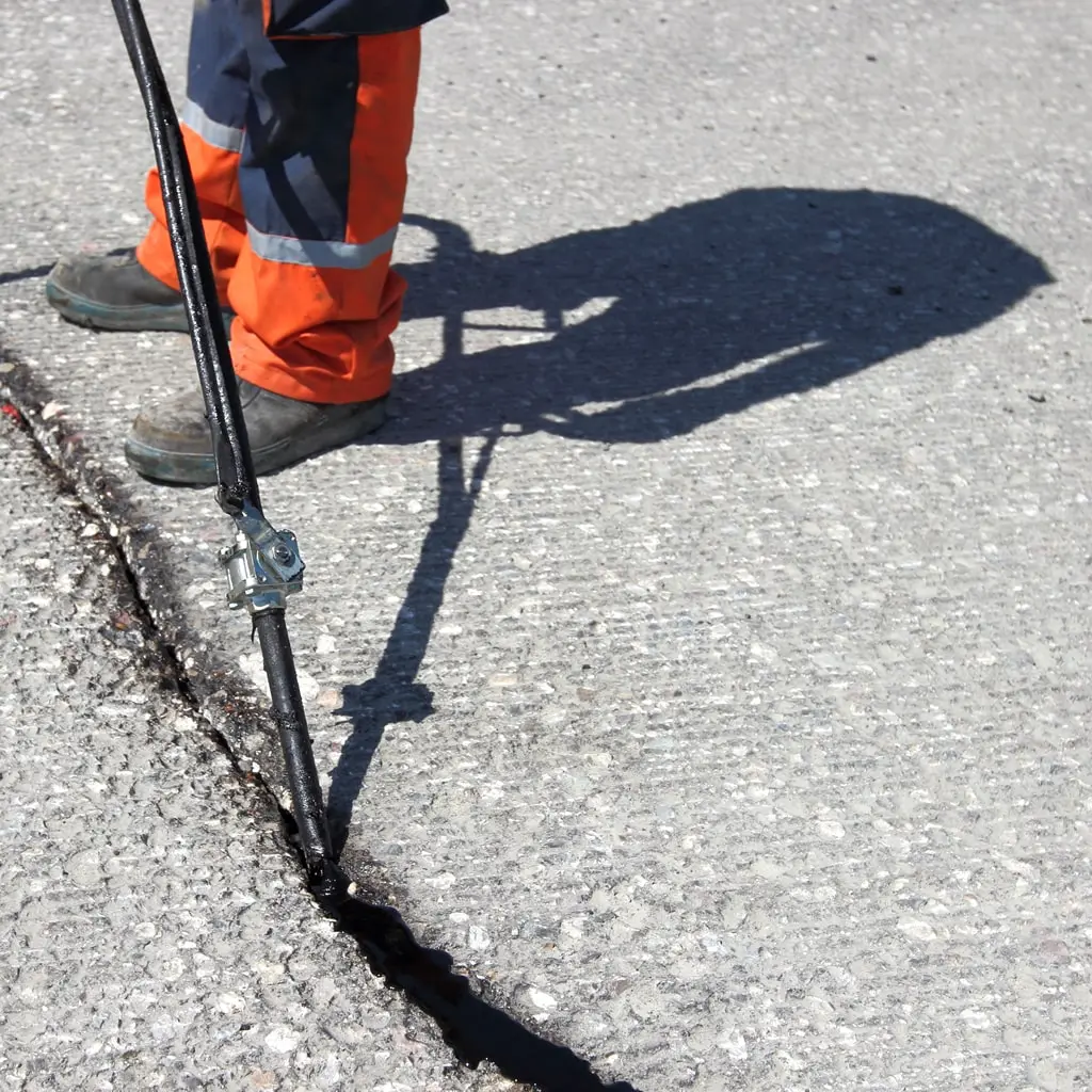 Asphalt Crack Repair example 8
