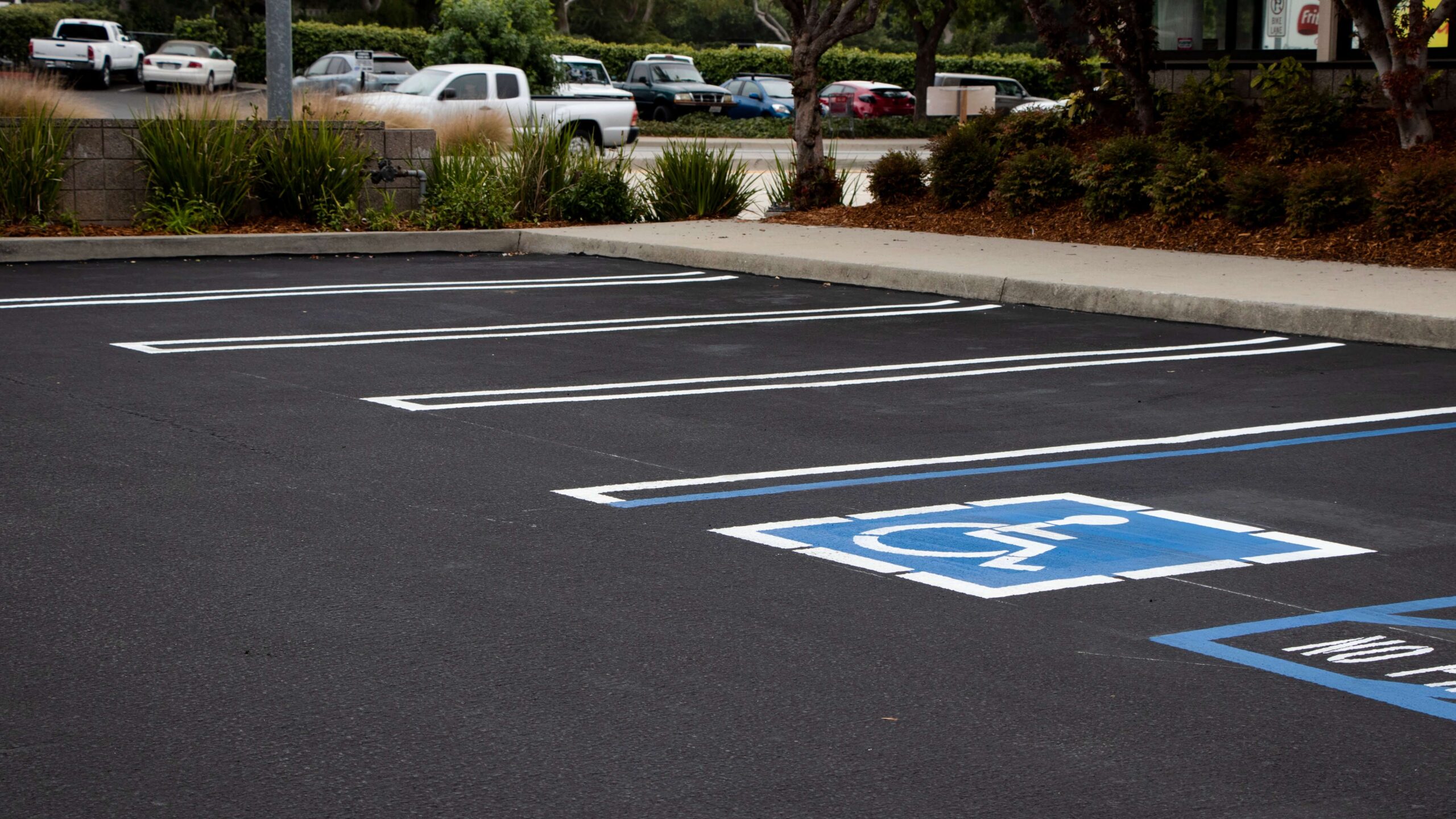 Parking Lot Striping example 3
