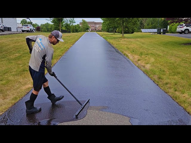 Asphalt Sealcoating example 6